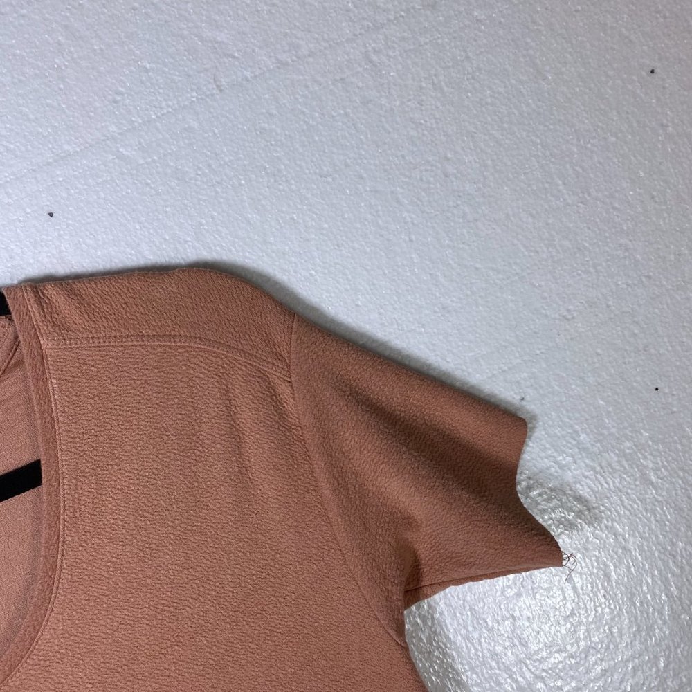 Zara Size Small Pink Pockets Scoop Neck Tunic Top - Picture 7 of 9
